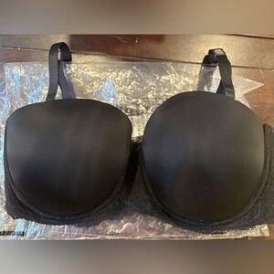 Torrid NWT Black Multi-Way Bra with Lace